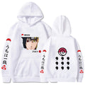 Naruto Print Fleece Hooded Sweatshirt