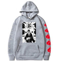 Naruto Naruto Naruto Uchibo Itachi Anime Printed Hoodie Top with Velvet Sweater